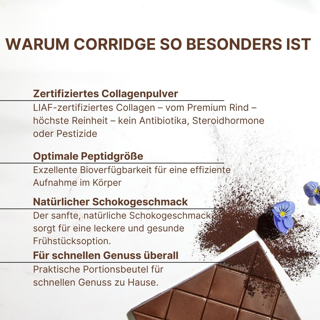 6er Bundle Corridge® Schoko - 6x 420g Dose