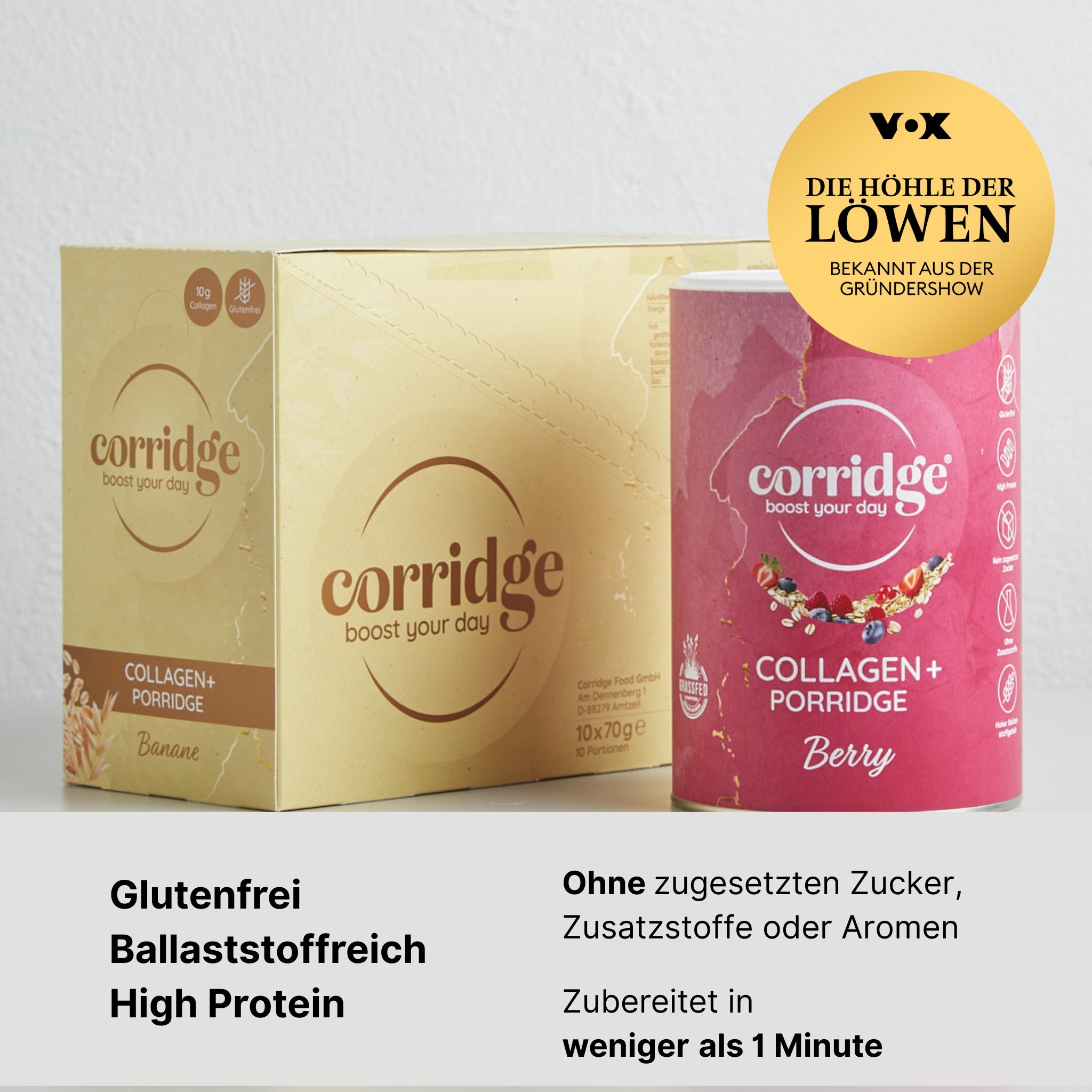 2er Bundle Corridge® (Banane + Berry)