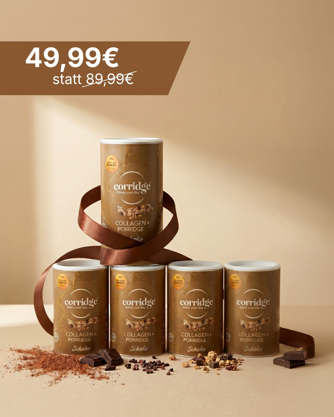 Schoko Vorteilsbundle - 5x 420g Dose