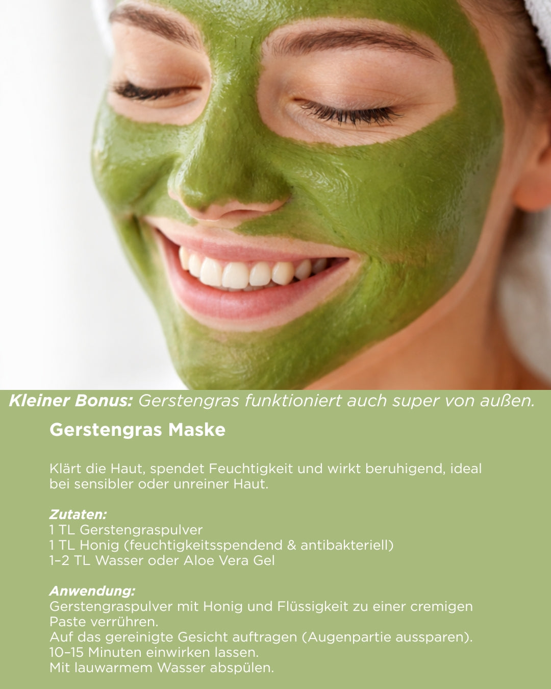 Bio Gerstengras Pulver