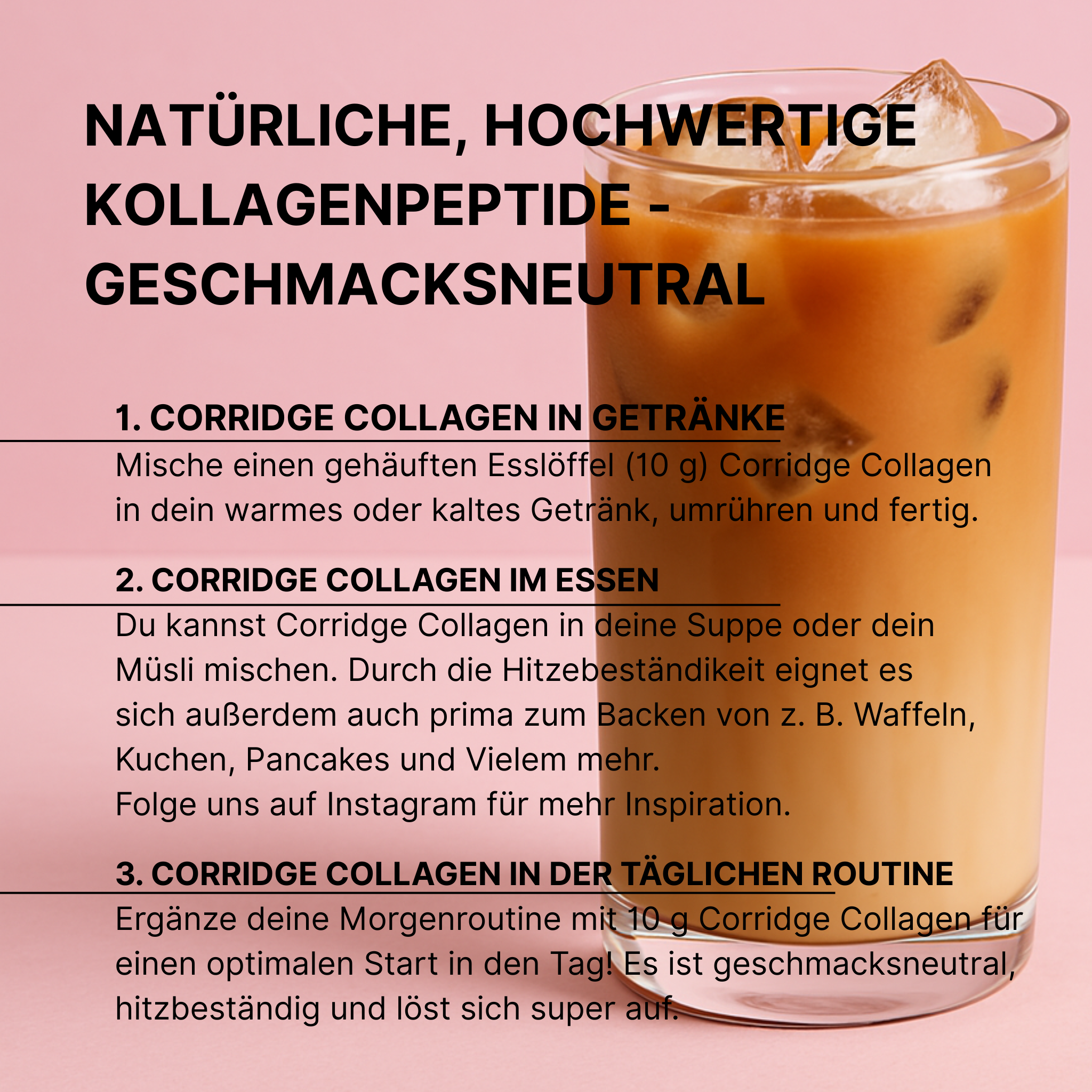 CorridgeÂź Premium Collagen Pulver