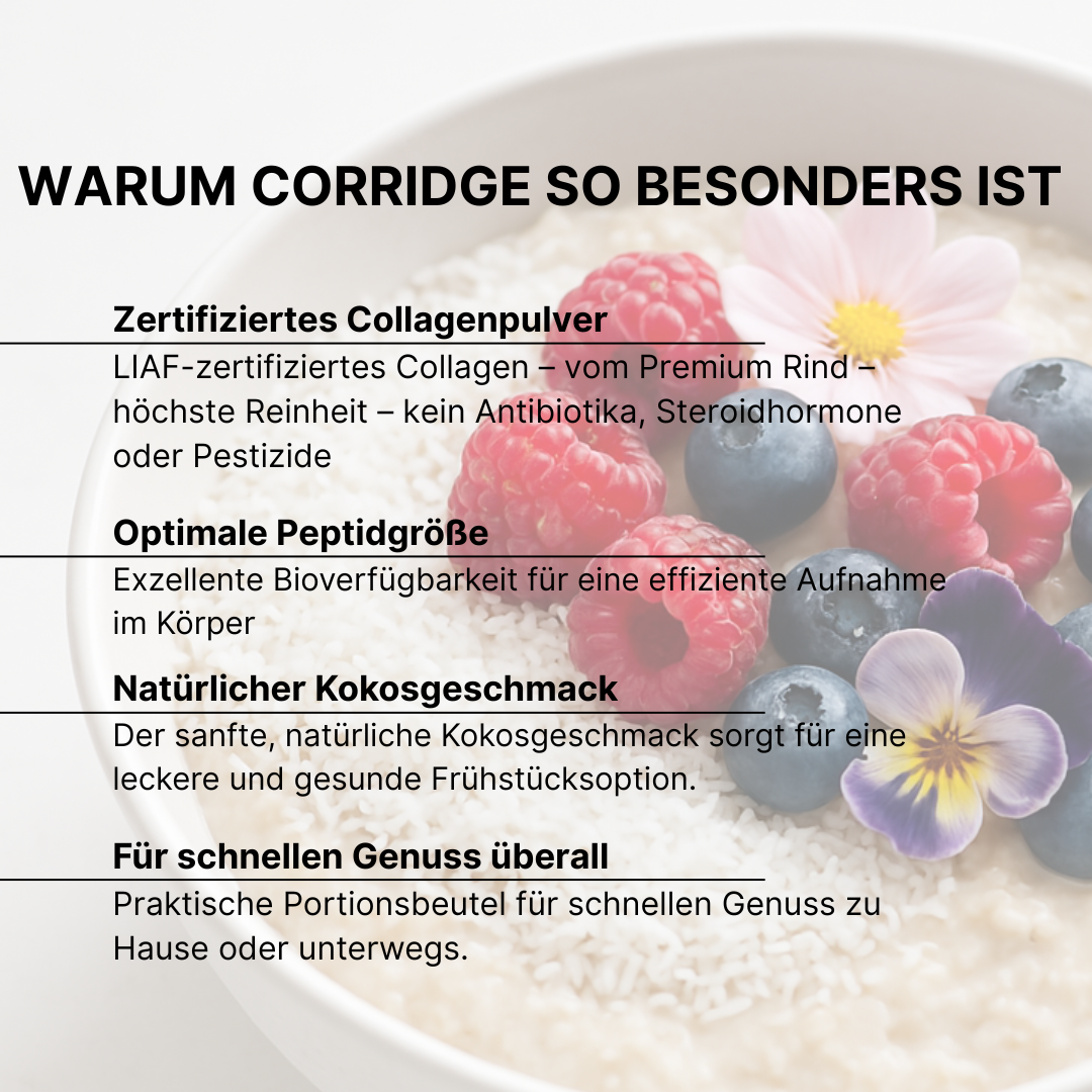 Corridge® Kokos mit Collagen - 10er Box