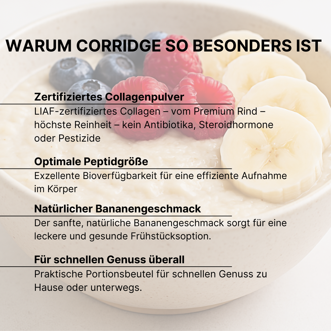 Corridge® Banane mit Collagen - 10er Box