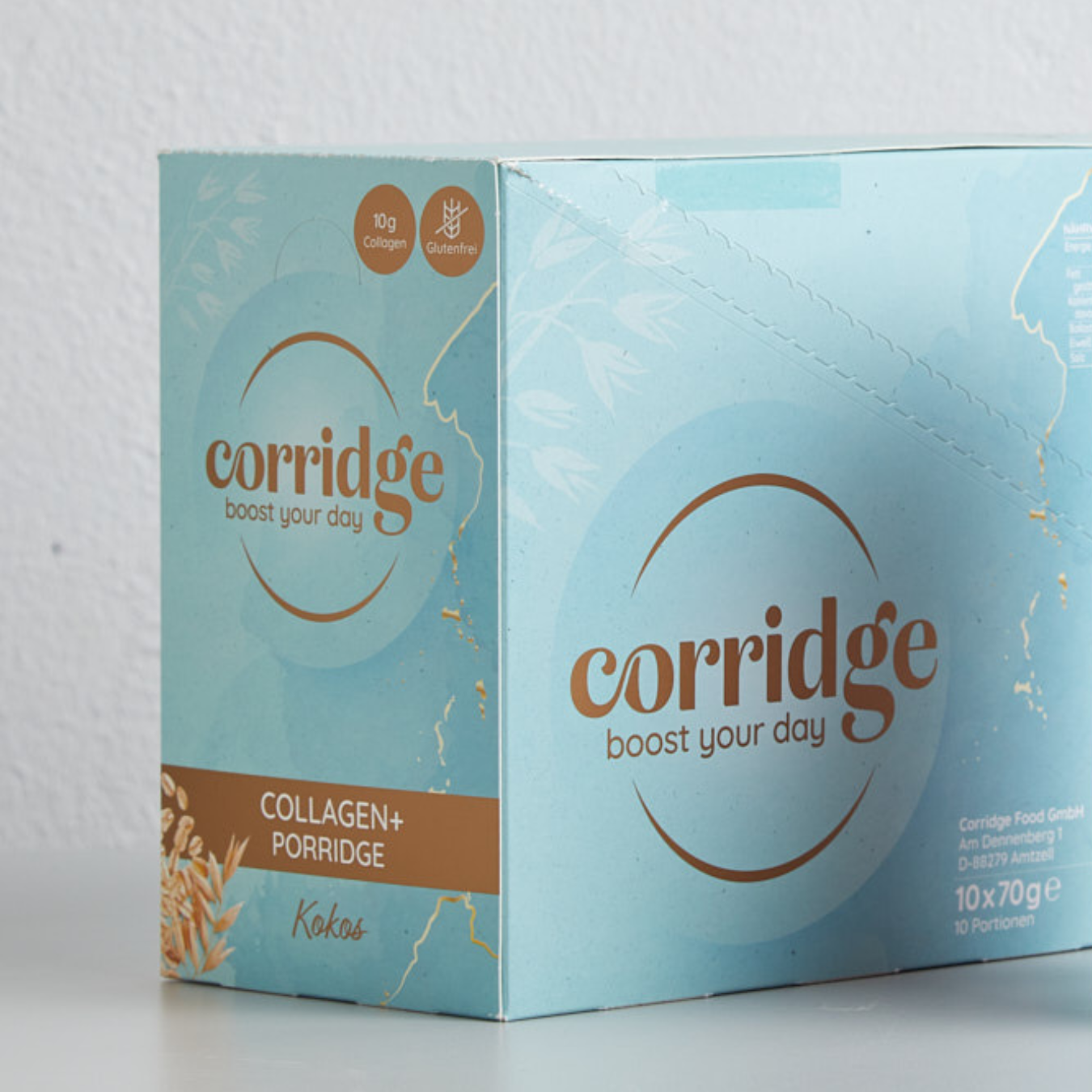 Corridge Kokos mit Collagen - 10er Box