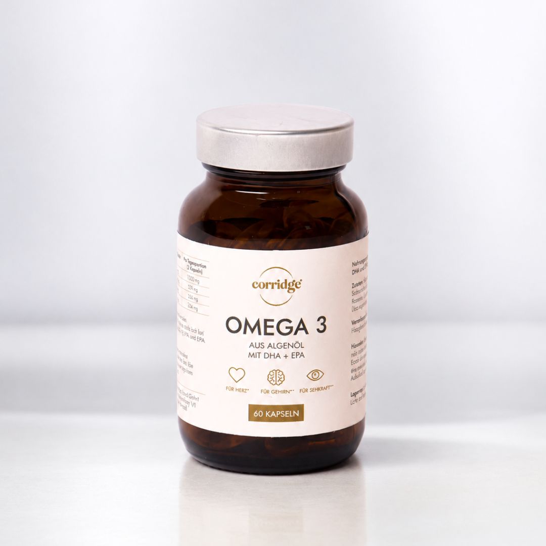 Omega 3 Algenöl Kapseln - vegan - 60 Kapseln