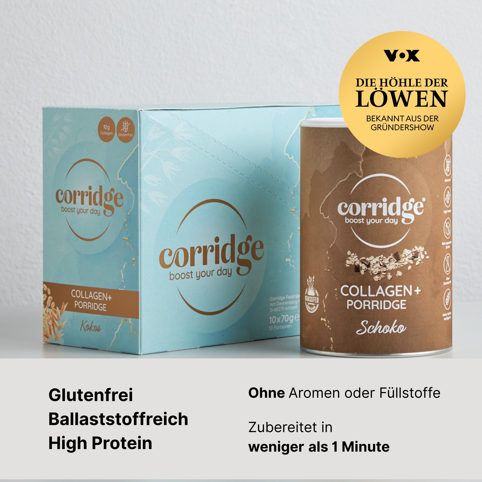 2er Bundle Corridge® (Kokos & Schoko)