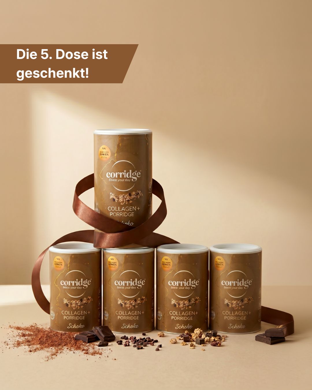 Schoko Vorteilsbundle - 5x 420g Dose