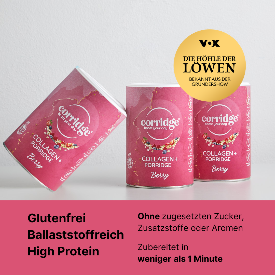 3er Bundle - Corridge®  Berry- 3x 420g Dose